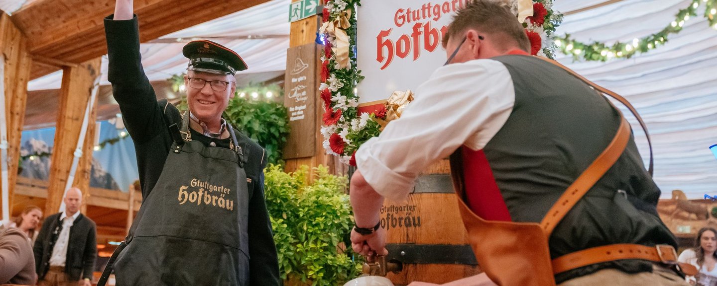 Das Stuttgarter Frühlingsfest light ist eröffnet!