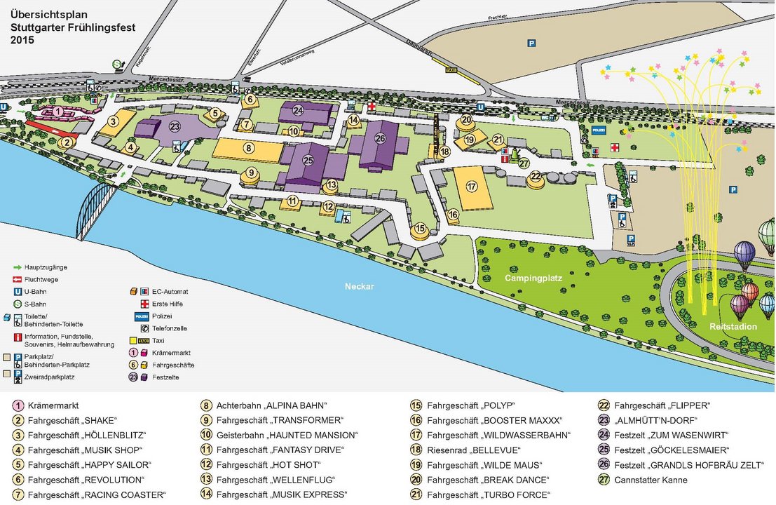 Traditionsreiche Klassiker und moderne Fahrgeschäfte