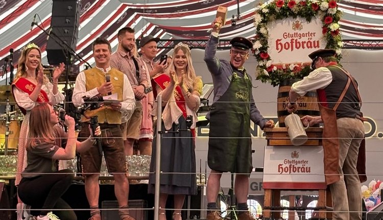 Das 86. Stuttgarter Frühlingsfest ist eröffnet