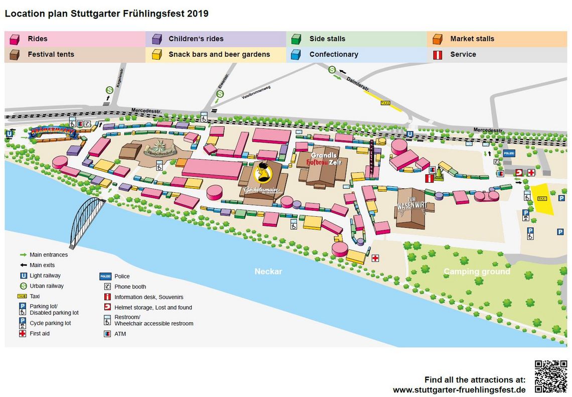 Rides And Stalls 82 Stuttgarter Fruhlingsfest Vom 18 April Bis