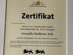 Grandls Hofbräu Zelt erhält Auszeichnung